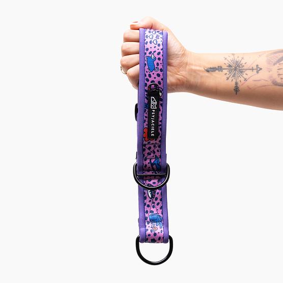 Obroża półzaciskowa SUPER SOFT "Doggy style"