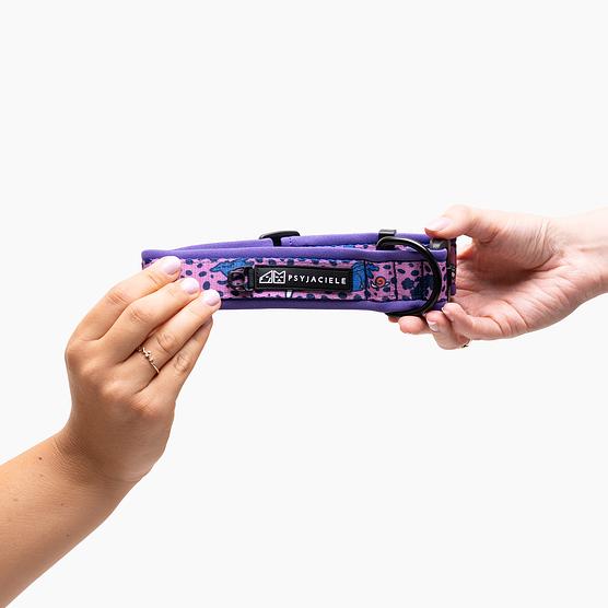 Obroża z klamrą SUPER SOFT "Doggy style"