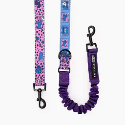 Smycz przepinana z amortyzatorem dla psa lub kota "Doggy style" - Master