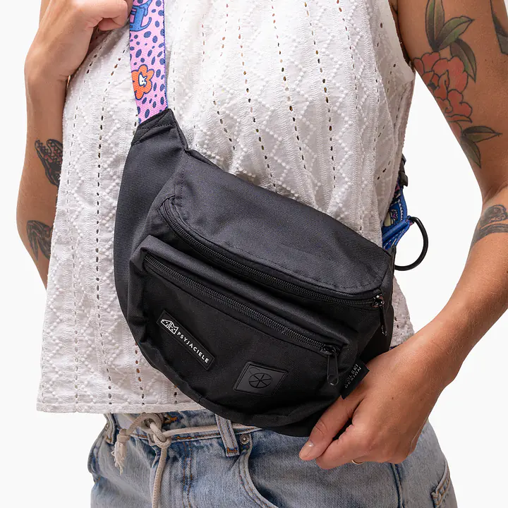 Czarna nerka spacerowa "Doggy style" - Master