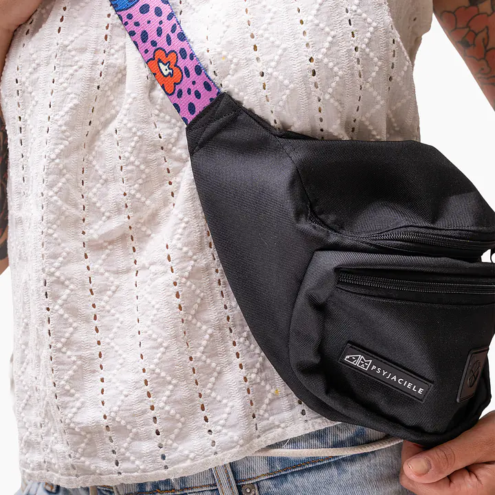 Czarna nerka spacerowa "Doggy style" - Master