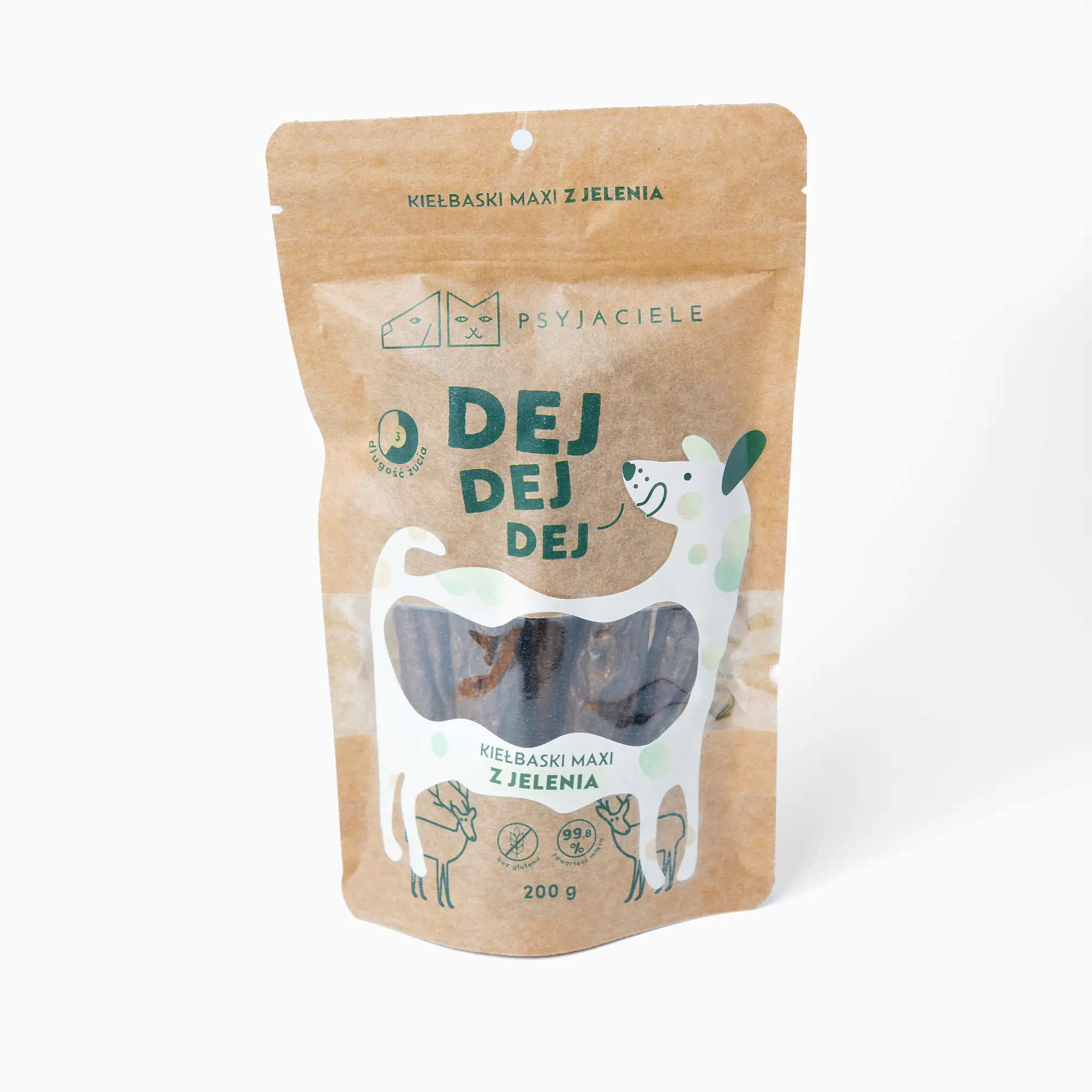 Venison Maxi Sausages DEJ DEJ DEJ - Master