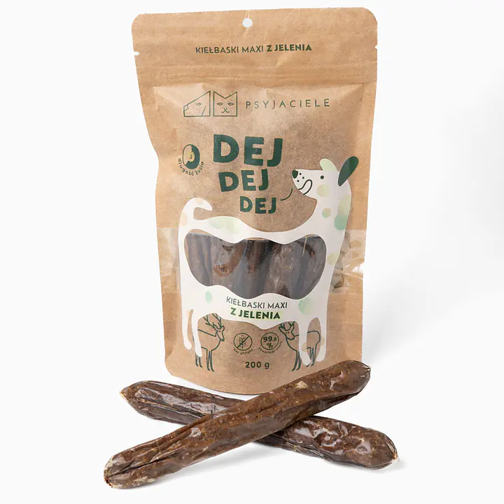 Venison Maxi Sausages DEJ DEJ DEJ - Master