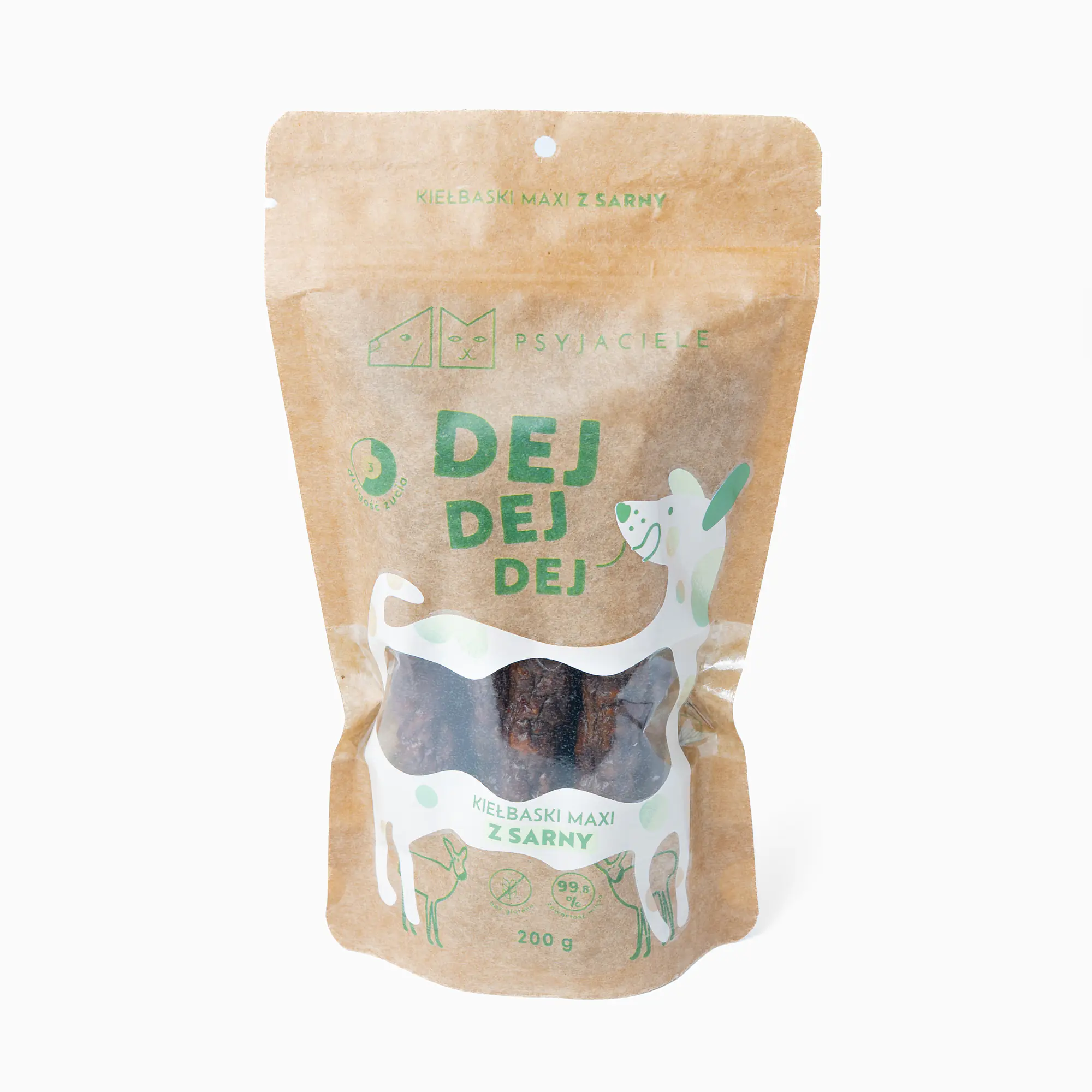 Roe Deer Maxi Sausages DEJ DEJ DEJ - Master