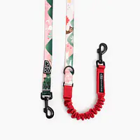 Adjustable leash with shock absorber "No drama lama" - Master