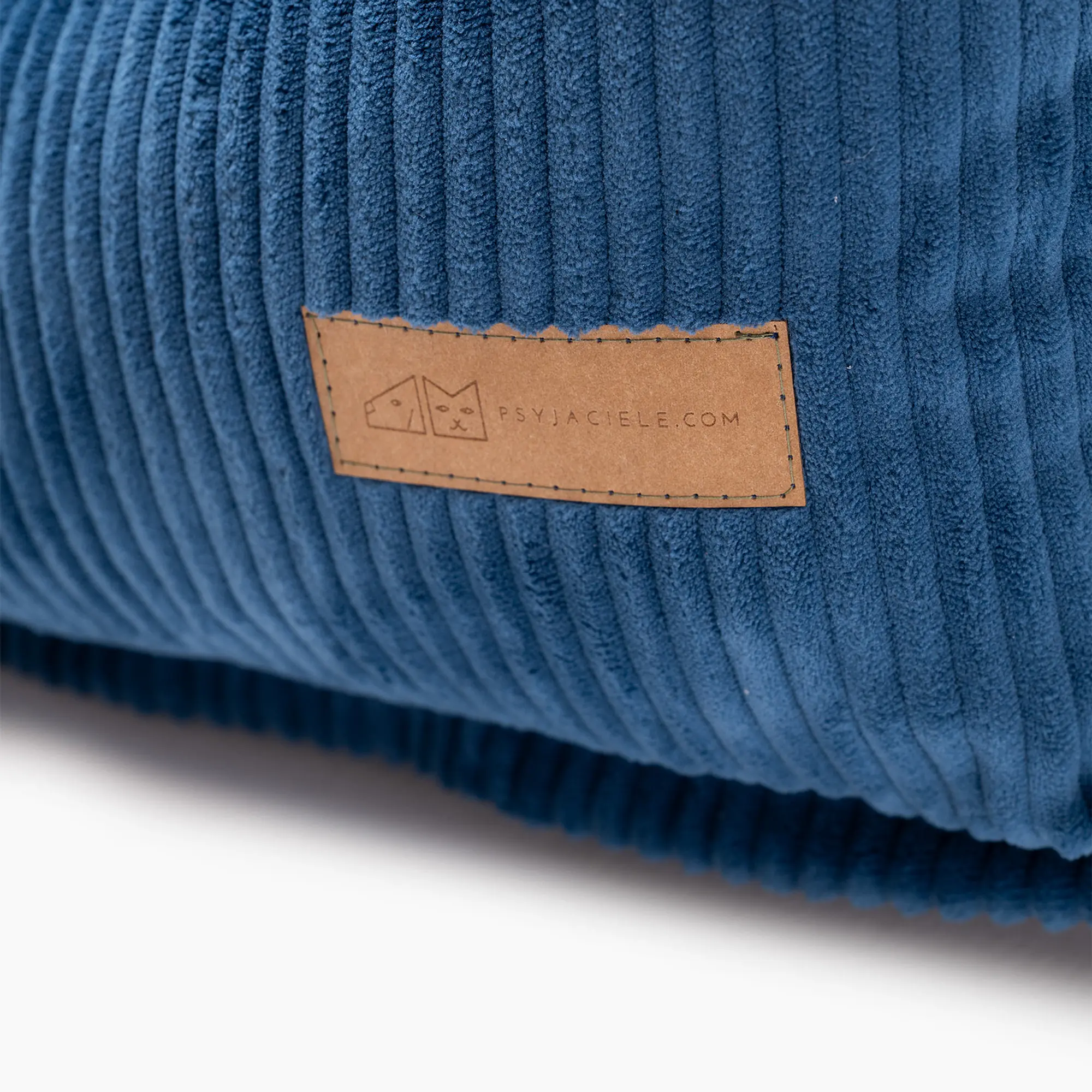 Orthopedic corduroy couch ''Scooby Blue'' - Master