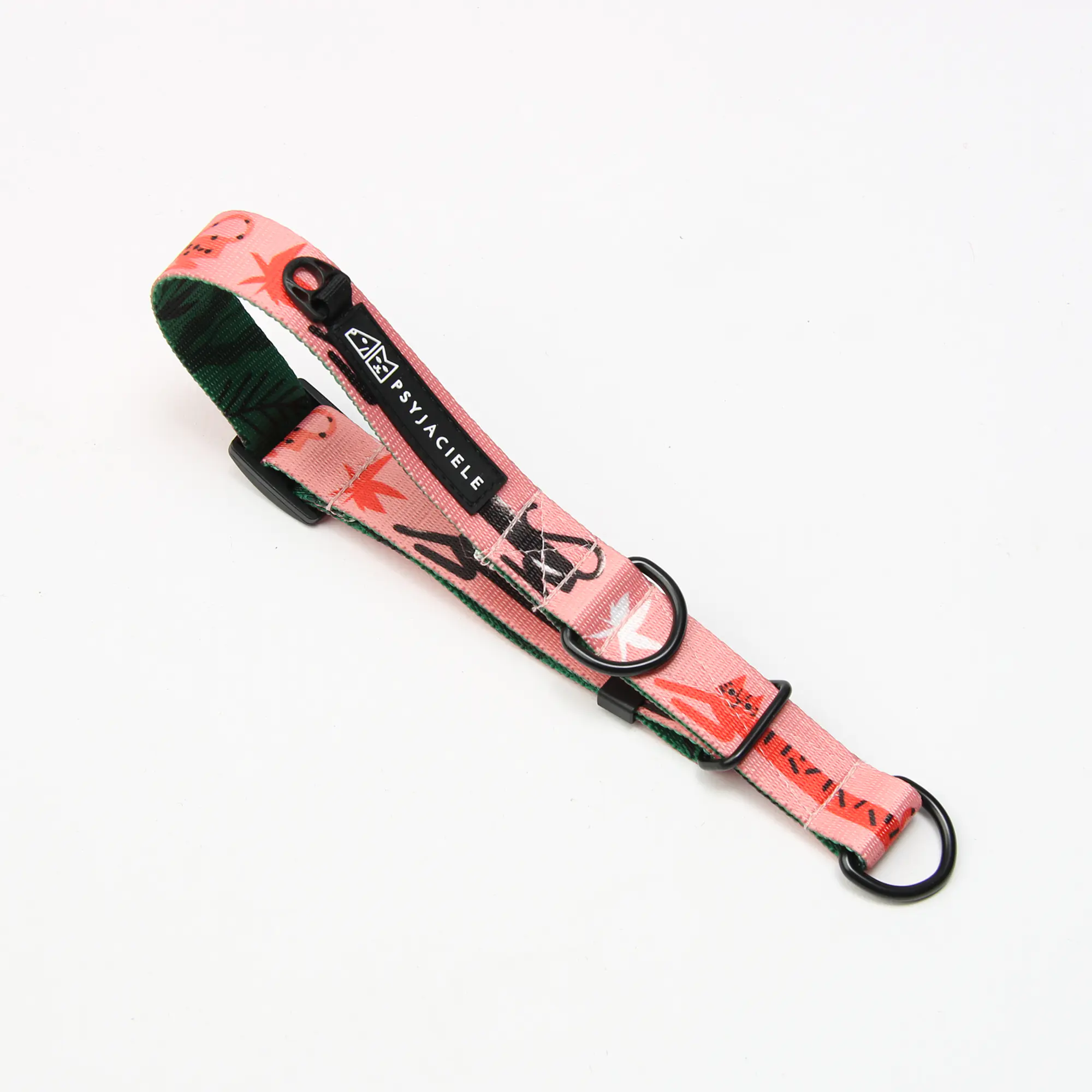 WYPRZEDAŻ Obroża półzaciskowa dla psa lub kota "PanTera przyszedł do jungli" - Master