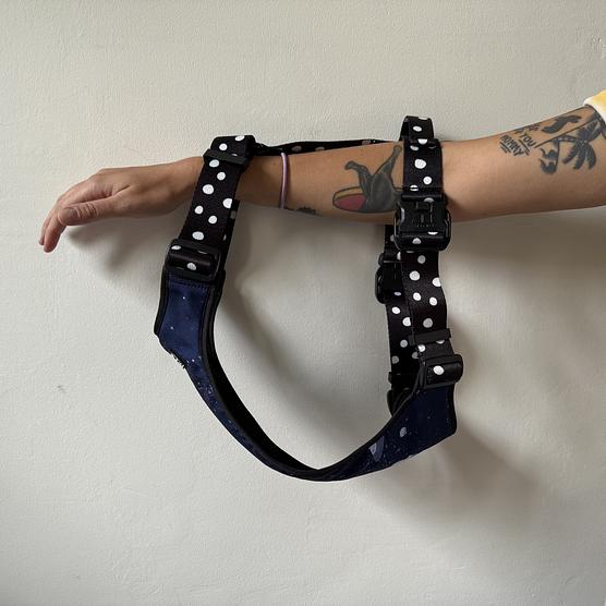 WYPRZEDAŻ Szelki bezuciskowe dla psa lub kota "Miś Poralgol"+ "Psygarnij kropka"